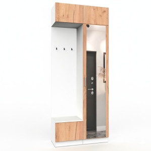 Набор мебели для прихожей "Марсель-202" МР 01-202 В2490 Ш1000 Г420 (ЛД.. Набор мебели для прихожей "Марсель-202" МР 01-202 В2490 Ш1000 Г420 (ЛД..